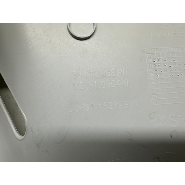 Suporte Bagagito Tras/esque Peugeot 208 2017 98013063pr 5322 Branco