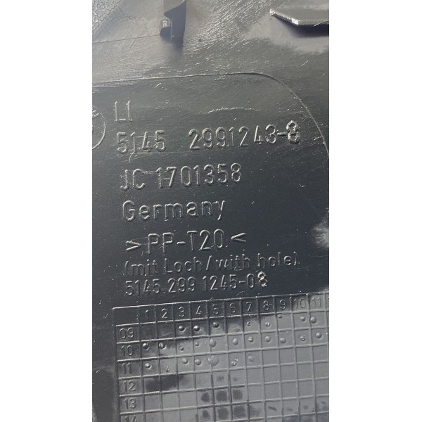 Acabamento Painel Lateral ( Esquerdo ) - Bmw X1 Sdrive 2012