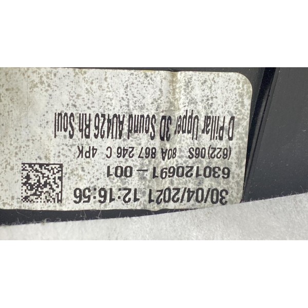 Acabamento Coluna Porta-mala ( Esq ) - Audi Q5 Sline 2022