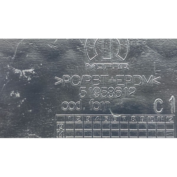 Absorvedor Impacto ( Diant Esq ) - Fiat Toro 1.3 2020