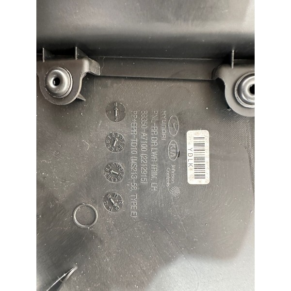 Forro Porta Traseira Esquerda Kia Cerato 2014 83350a7100