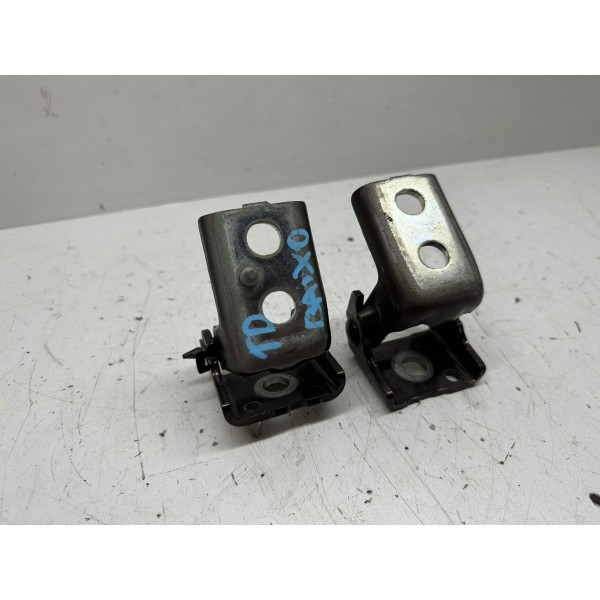 Par Dobradiças Inferior Tras/direita Peugeot 208 2014 4557