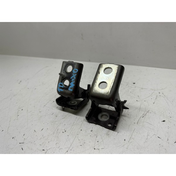 Par Dobradiças Inferior Tras/direita Peugeot 208 2014 4557