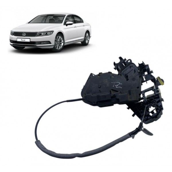 Fechadura Elétrica ( Tras Esq ) - Volkswagen Passat Tsi 18 Preto