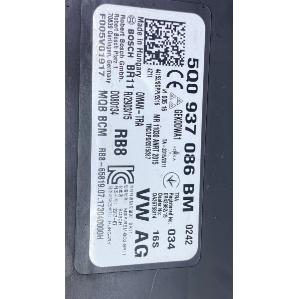 Módulo Conforto - Volkswagen Passat Tsi 2018