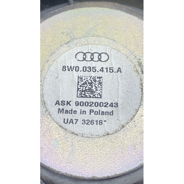 Alto Falante ( Dianteira Esquerda ) - Audi A5 Sportback 2019 Preto