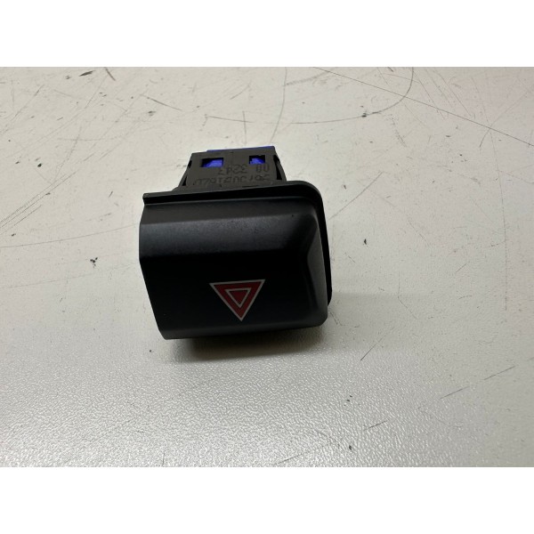 Botão Pisca Alerta Peugeot 208 2014 4460 Preto