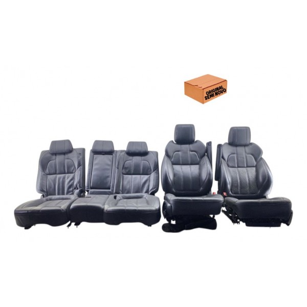 Jogo De Bancos Completos - Range Rover Sport 2014 3.0 Diesel Marrom-escuro