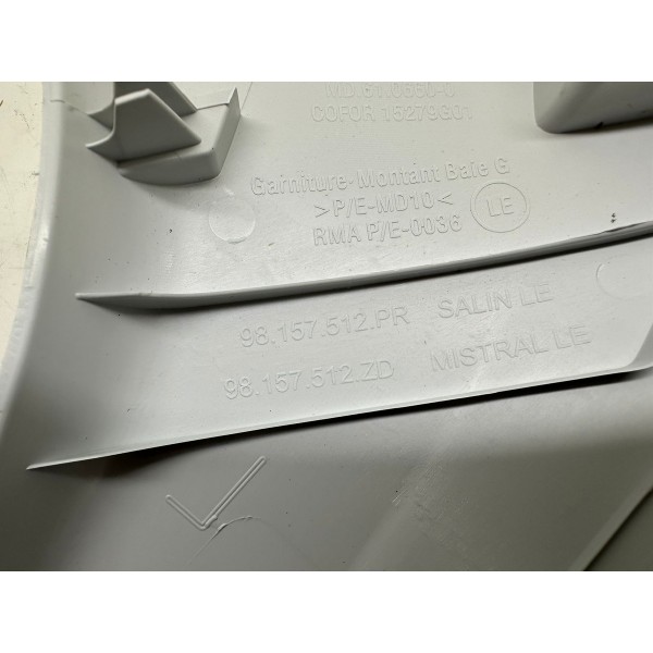 Acabamento Coluna Parabrisa D.esquerdo Peugeot 208 2017 5294