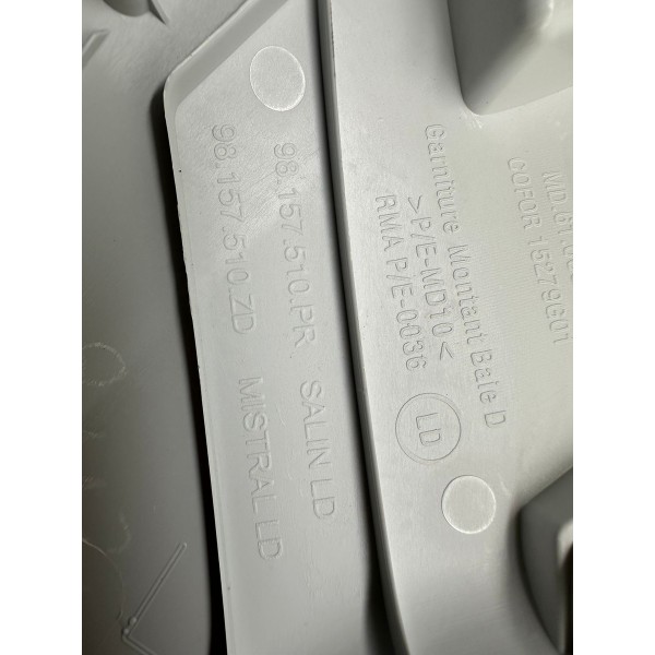 Acabamento Coluna Parabrisa D.direito Peugeot 208 2017 5443