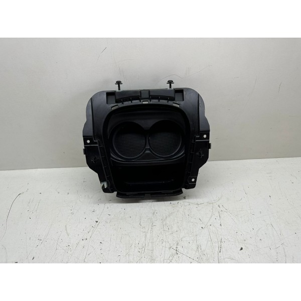 Moldura Porta Copos Console Peugeot 208 2014 4413 Preto