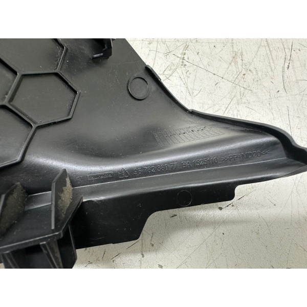 Acabamento Painel Lado Esquerdo Peugeot 208 2014 4405 Preto