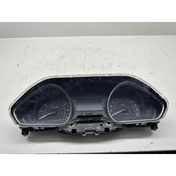 Painel De Instrumento/velocímetro Peugeot 208 2014 4402 Preto