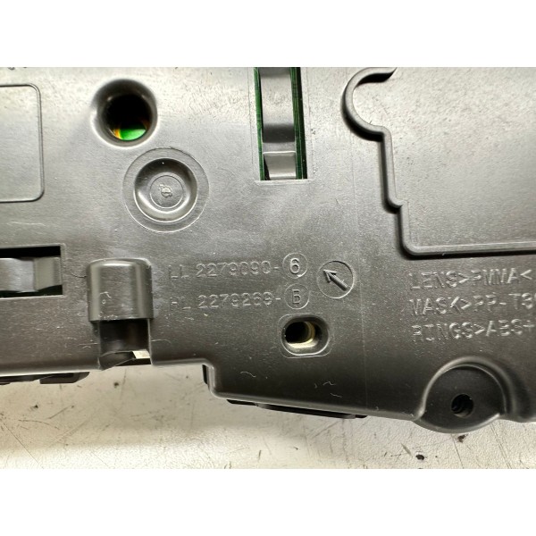 Painel De Instrumento/velocímetro Peugeot 208 2014 4402 Preto