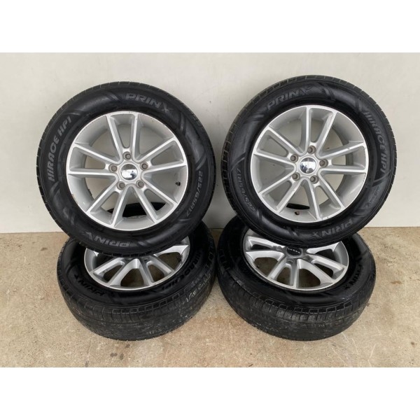 Jogo De Rodas Aro 17 Dodge Journey 2013 Prateado