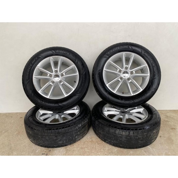 Jogo De Rodas Aro 17 Dodge Journey 2013 Prateado