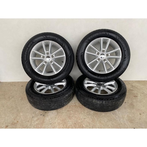 Jogo De Rodas Aro 17 Dodge Journey 2013 Prateado