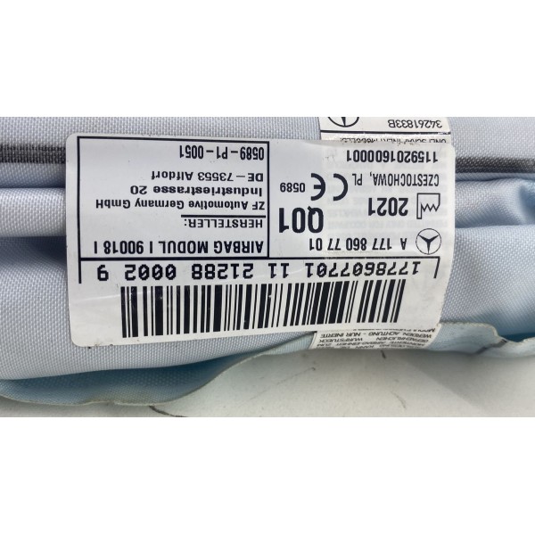 Cortina Airbag ( Esquerda ) - Mercedes Benz A35 Amg 2019/22