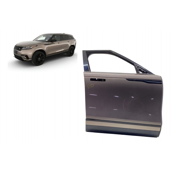 Porta ( Dianteira Dir ) - Range Rover Velar R-dynamic 2018 Dianteira Esquerdo Marrom-escuro