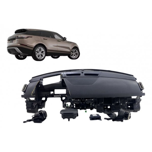Kit Airbag Completo - Range Rover Velar R-dynamic 2018 Preto