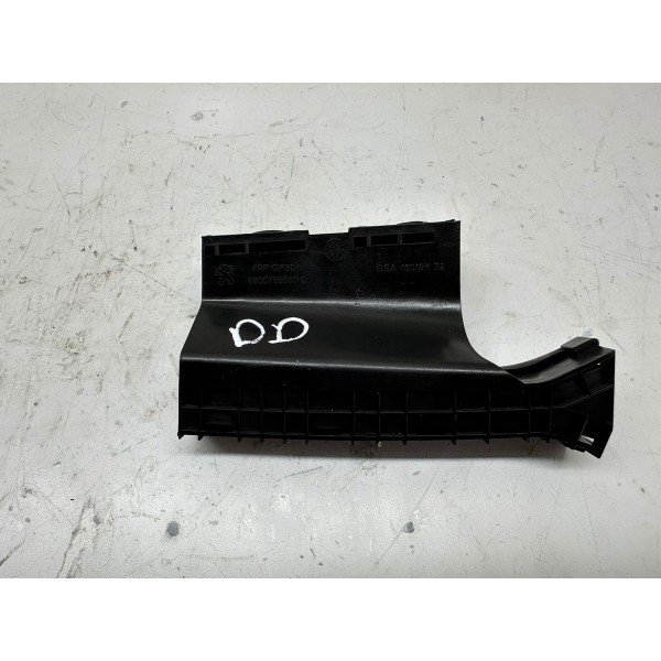 Canaleta Guia Vidro Dianteiro Direito Peugeot 208 2017 5289 Preto