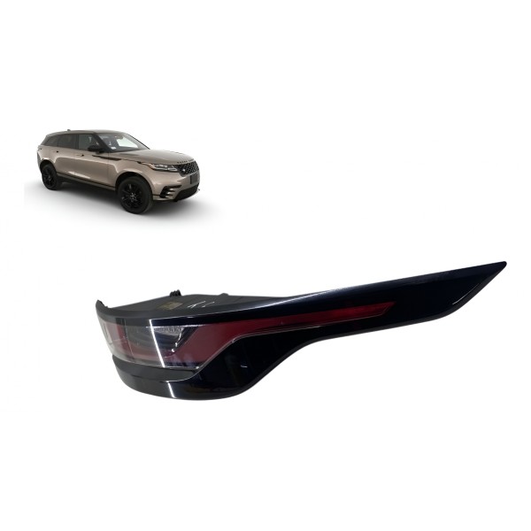 Lanterna Traseira ( Esquerda ) - Range Rover Velar 2018 Esquerdo/motorista Vermelho