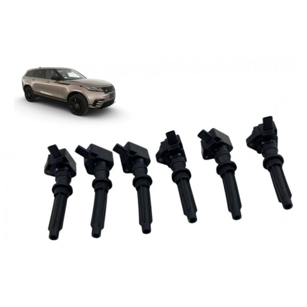 Bobina Ingnição - Range Rover Velar P380 V6 2018 Valor Uni