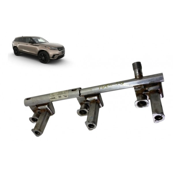 Flauta Bico Injetor ( Esq ) - Range Rover Velar P380 V6 2018