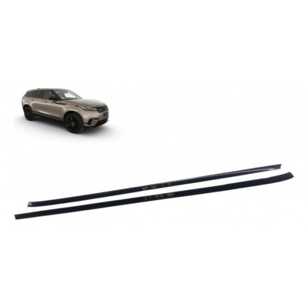 Rack De Teto ( Par ) - Range Rover Velar 2018 (valor Uni) Marrom-escuro