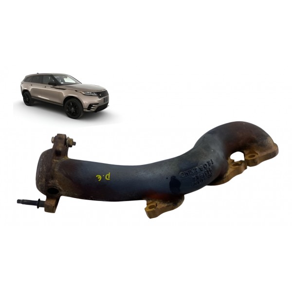 Coletor De Escape ( Esq ) - Range Rover Velar P380 V6 2018