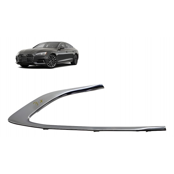 Friso Vidro Traseiro ( Tras Esq ) - Audi A5 Sportback 2019 P Prateado