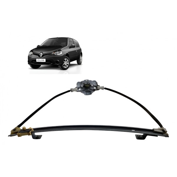 Máquina De Vidro Manual ( Diant Dir ) - Renault Clio 2015