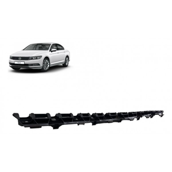 Suporte Spoiler Lateral - Volkswagen Passat Tsi 2018 Preto Preto