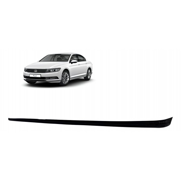 Acabamento Vidro (diant Esquerda)- Volkswagen Passat Tsi 18  Preto