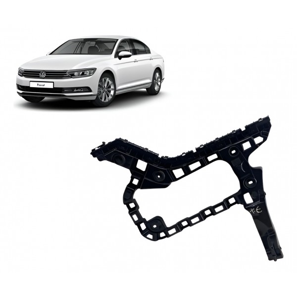 Guia Parachoque ( Traseiro Esq ) - Volkswagen Passat Tsi 18