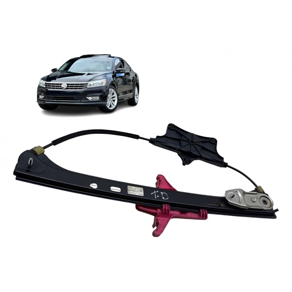 Máquina De Vidro ( Tras Dir ) - Volkswagen Passat Tsi 2018