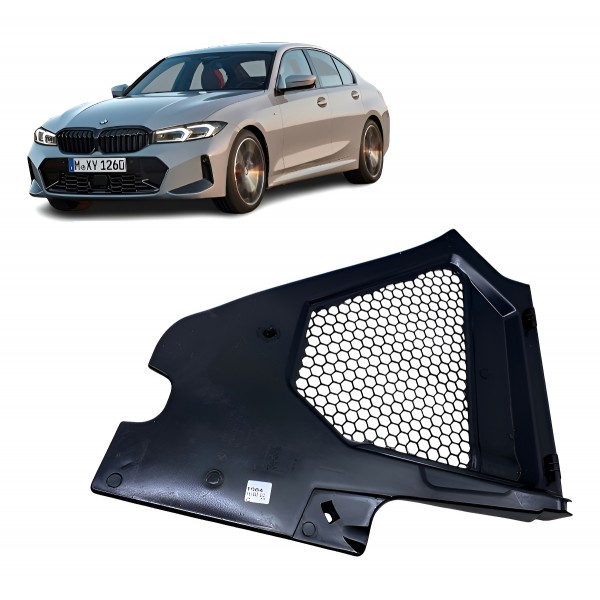 Acabamento Para-brisa ( Esquerdo ) - Bmw 320i 2022 Preto Preto