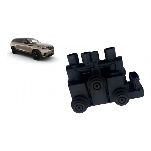 Válvula Suspensão - Range Rover Velar 2018 ( Cpla-58710-ac ) Marrom-escuro