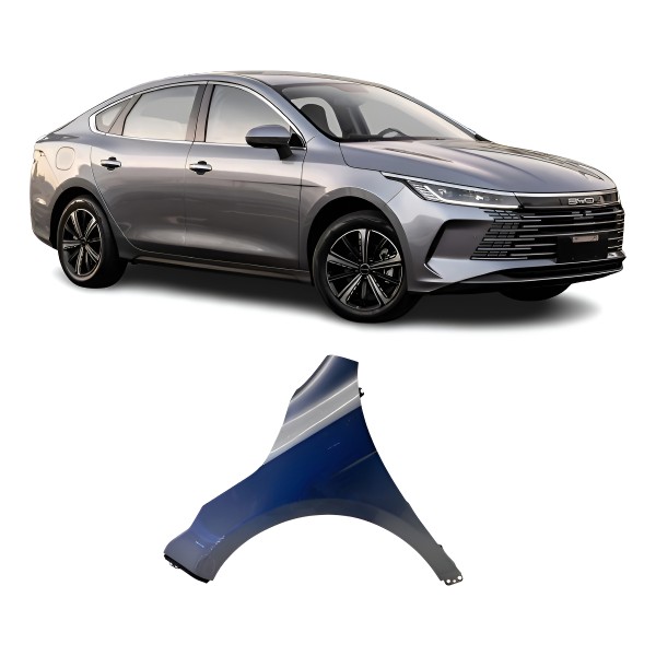 Paralama ( Diant Esq ) C/ Detalhe - Byd King 2025 Hibrid Dia