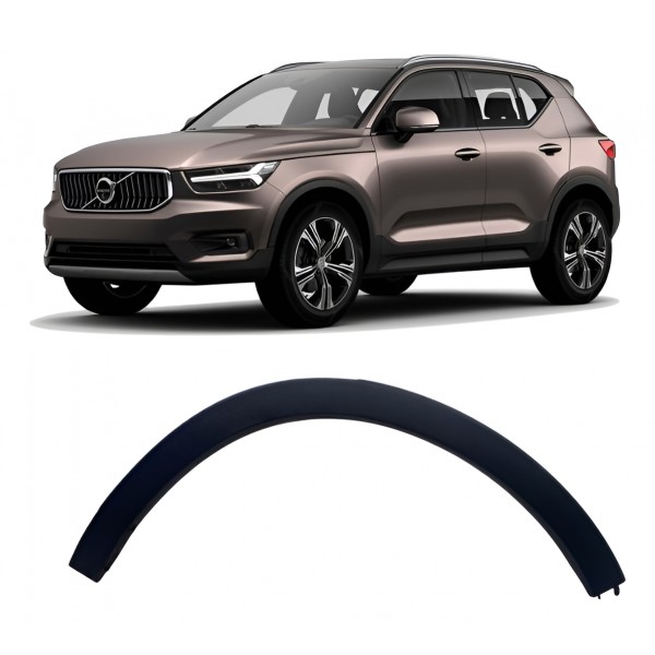Alargador Para-lama Esquerdo - Volvo Xc40 T-4 Inscript 2020  Preto