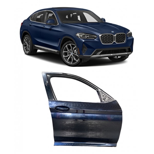 Porta ( Dianteira Direita ) - Bmw X4 30i M Sport 22 Dianteir Dianteira Direita Azul-escuro