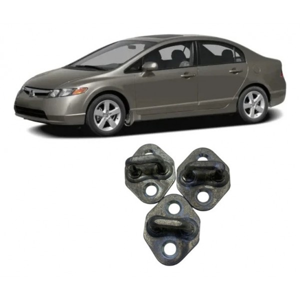 Batente Fechadura Porta - New Civic Lxs 2007