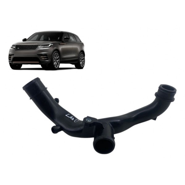 Tubo Refrigeração Motor - Range Rover Velar 2018 Preto Preto