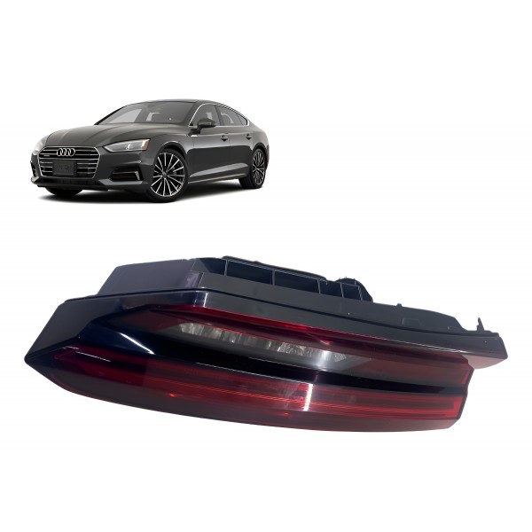 Lanterna Tampa Traseira ( Esquerda ) - Audi A5 Sportb 2019 E Esquerdo/motorista Vermelho