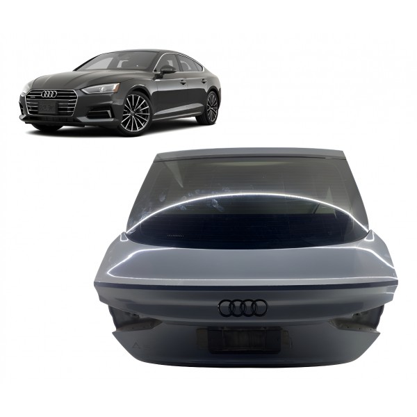 Tampa Traseira ( Completa ) - Audi A5 Sportback 2019 Cinza Cinza