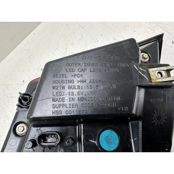 Lanterna Tampa Traseira Esquerdo Dodge Journey 2013 4249