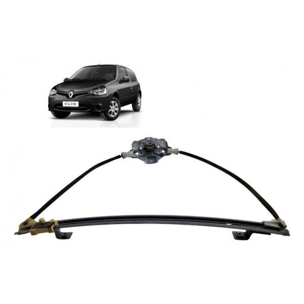 Máquina De Vidro Manual ( Diant Dir ) - Renault Clio 2015