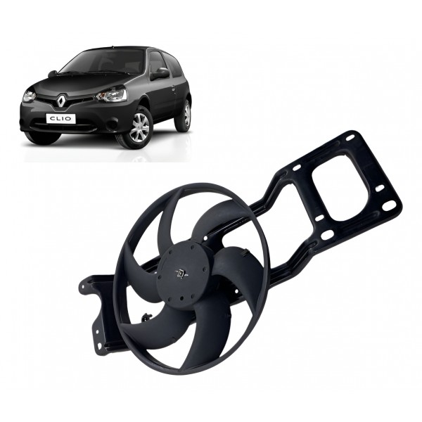Ventoinha Eletroventilador - Renault Clio Authentique 2015