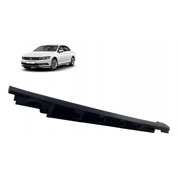Protetor Soleira Porta (tras Esq)- Volkswagen Passat 2018 B3 Preto