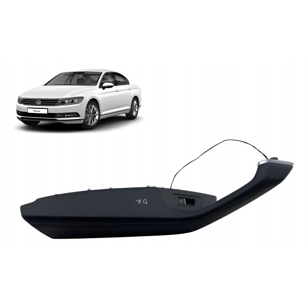 Puxador De Porta (tras Esq ) - Volkswagen Passat Tsi 18